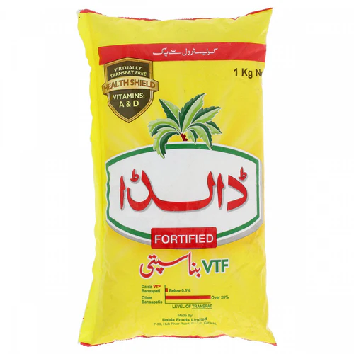 dalda-foods-private-limited-groceries-dalda-vtf-fortified-banaspati-ghee-pouch-1kg-6951440580737_500x Dalda VTF Fortified Banaspati Ghee Pouch 1Kg - Image 1
